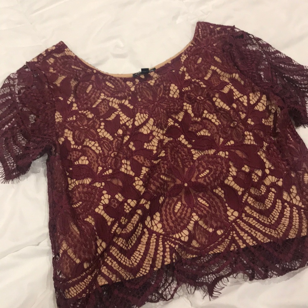 Express Lace Top NWOT